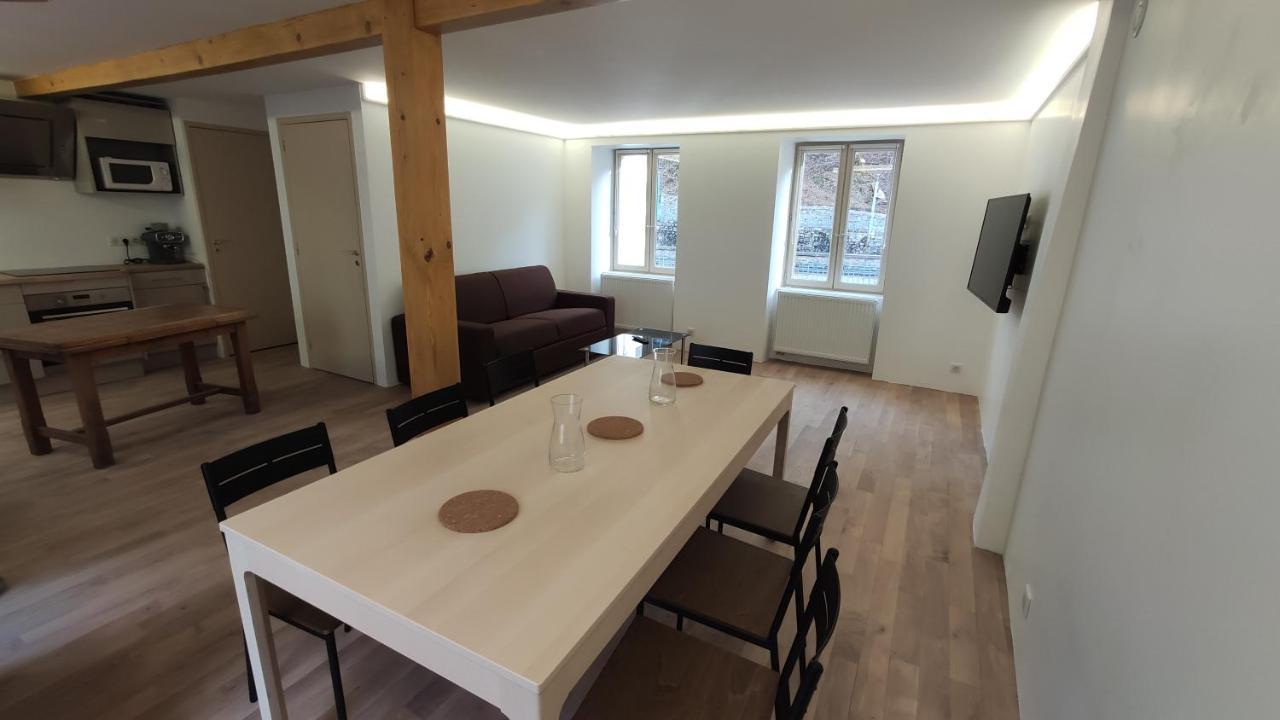 Maison Face A La Dordogne Avec Terrasse Apartment La Bourboule